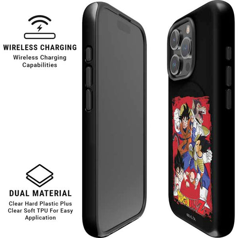 Dragon Ball Z Goku Vs Vegeta iPhone 16 Pro Magsafe Impact Case